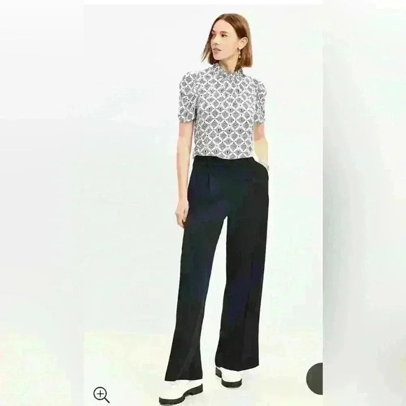 EUC Petite Peyton Trouser Pants in Crepe 2P - Picture 1 of 5